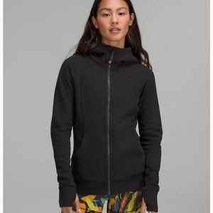 Lululemon Scuba Full-Zip Hoodie  Size 14 Black XL